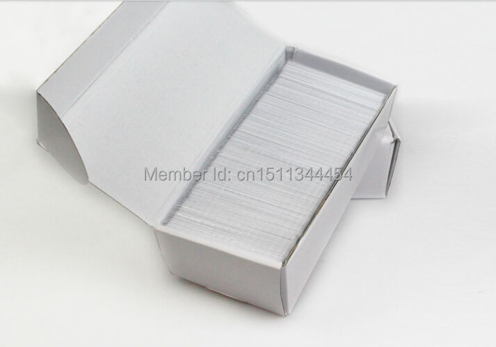 100Pcs EM4305 125Khz Rfid Smart Card EM4305 Rfid Tag Blanco Kaart EM4305 Rfid Toegangscontrole Writable Herschrijfbare Proximity id-kaart