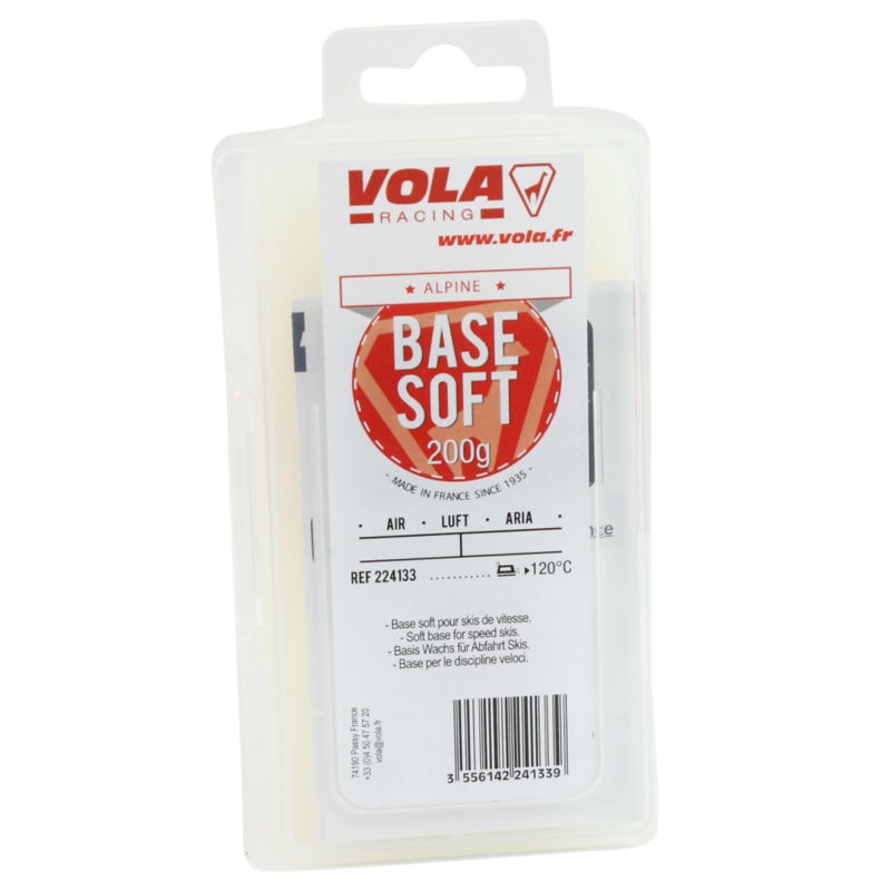 VOLA Base soft wax for speed ski skis for impregnation 200g