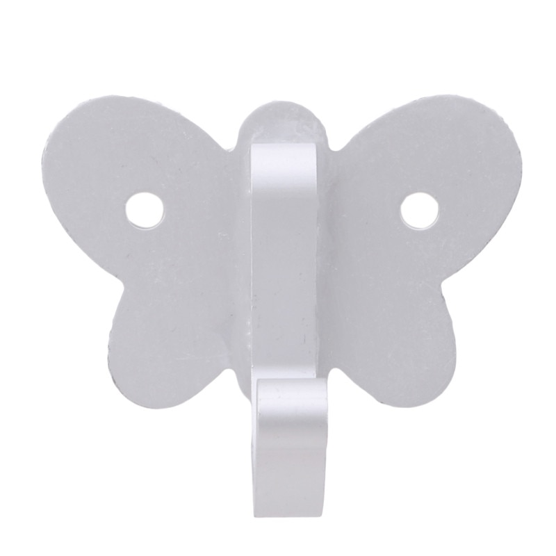 Antique Butterfly Furniture Door Hooks Towel Clothes Hat Coat Hanging Hooks Furniture Materials Bathroom Wall Hanger
