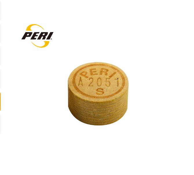 Peri 14mm tip til billard pool kø tip billard tilbehør til mestre billard atleter bruger tip holdbart porcelæn: Et stykke midt