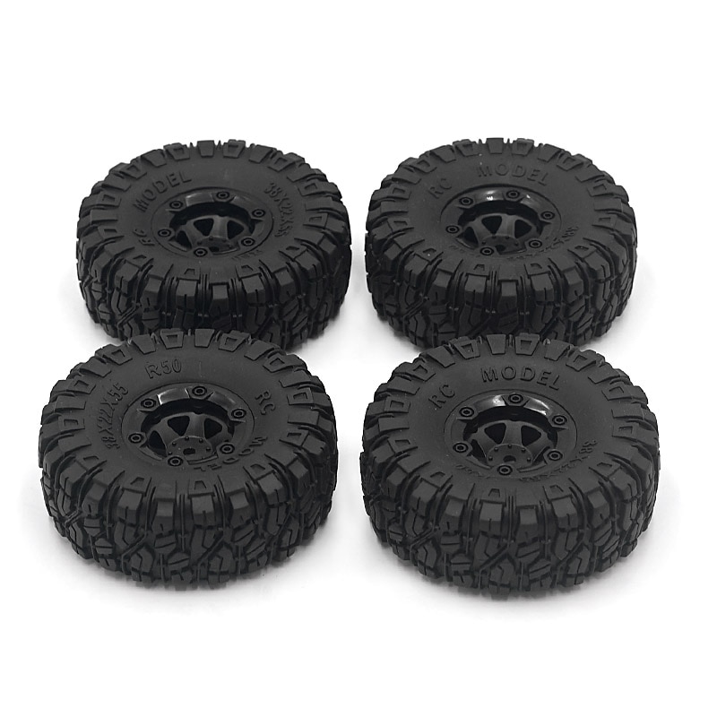 Wltoys 12428 12423 12426 Feiyue FY-03 1/12 RC Auto Onderdelen upgrade grote banden 100mm: 4pcs tires