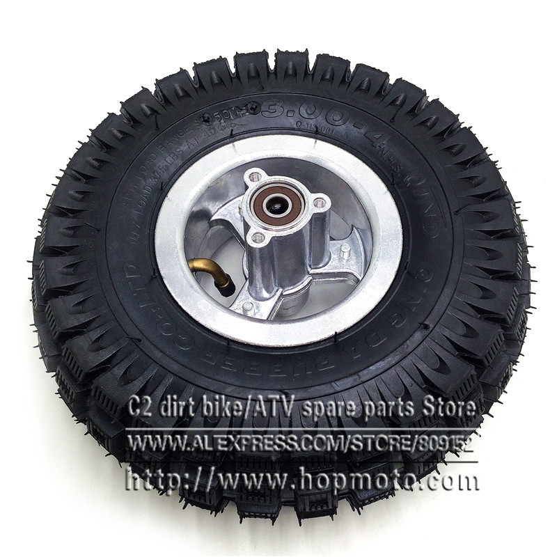 3.00-4 przednie koło skutera elektrycznego z oponą piasta koła ze stopu i dętka koła hulajnoga gazowa motocykl