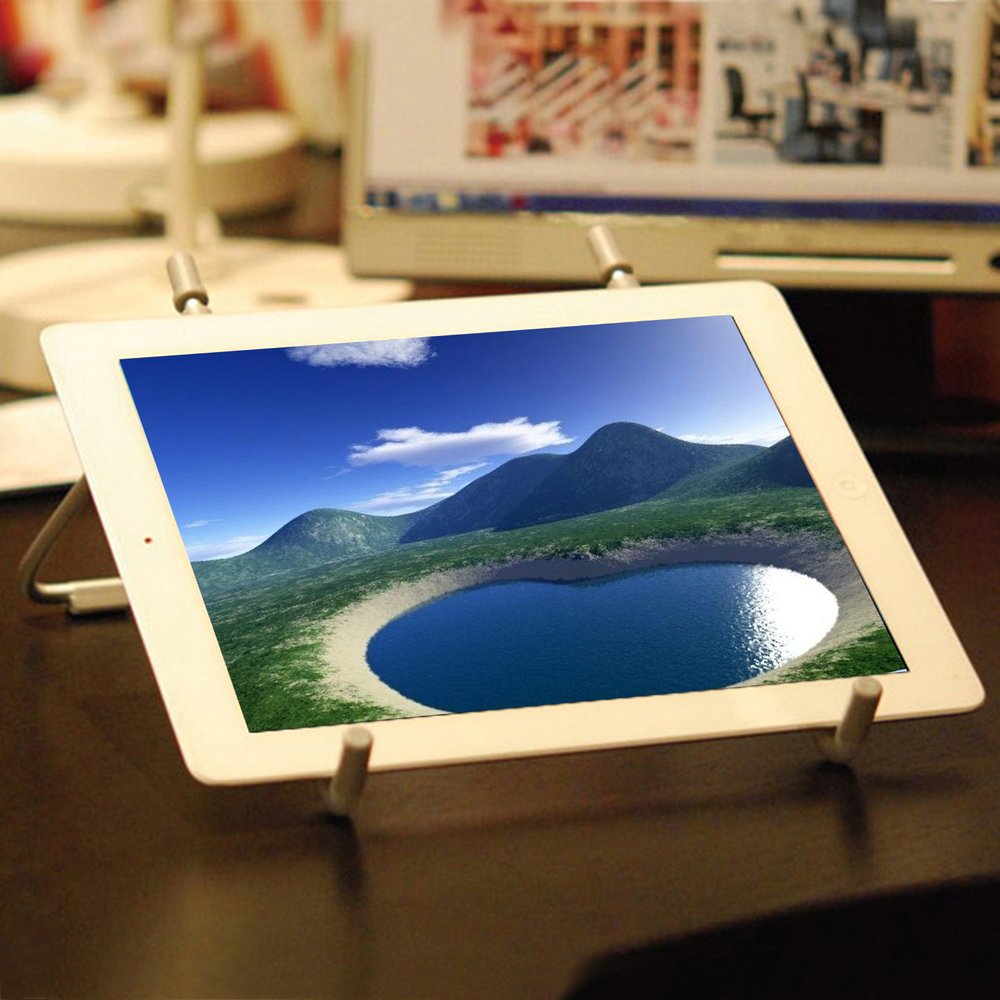 Supporto per Laptop per MacBook Pro Notebook supporto universale per Tablet in lega di alluminio supporto per staffa per iPad Air 4 Pro 11 Samsung S7 A7