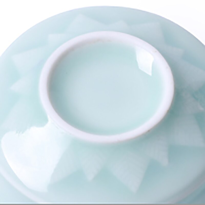 6 pezzi Longquan Celadon Set da tè in ceramica kung-fu accessori ombra verde famiglia Master Mug tazza personale porcellana stoviglie