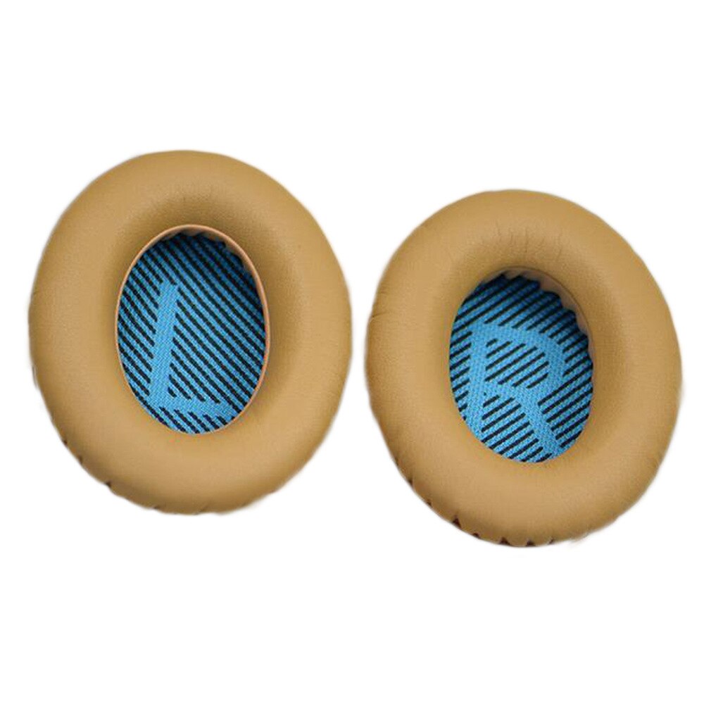 QC35 Oordopjes Vervanging Onderdelen, quietcomfort 35 Ii Vervanging Oorkussens Kussen Accessoires Compatibel Voor Bose Qc 35 Ii/Qc 35: Gold Blue mat LR