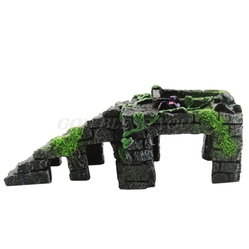 Schalie traprand voor aquaria en terrariums voegt schuilplaatsen toe en zwemt door  x6hc: Ik