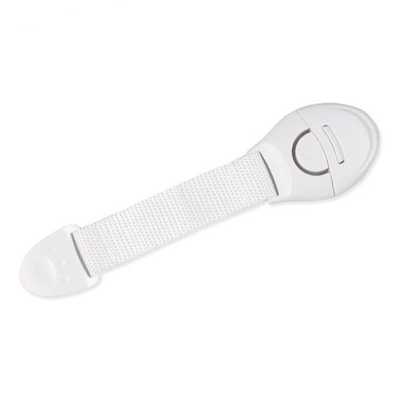 6 stk baby plus abs plastikbånd børnesikkerhedslås 3m limskuffer / skabslås / toiletlåse enkelt pakke
