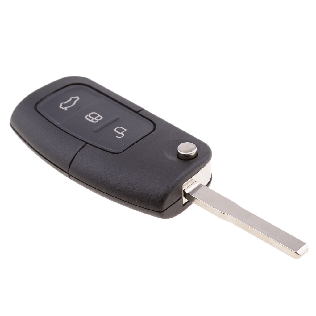 Car 3-Button Remote Key Fob 4D63 Chip For Ford C-Max Fiesta Fusion