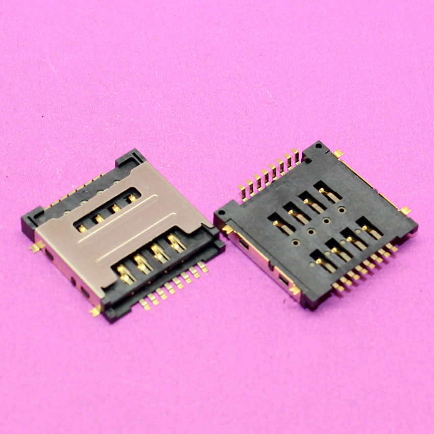 YuXi-Soporte de toma de tarjetas SIM para móvil, reemplazo de ranura de bandeja para Huawei Y320, G7300, Y325T, T00, Y325, Y518, G600/para teléfonos móviles Huawei ot7040d