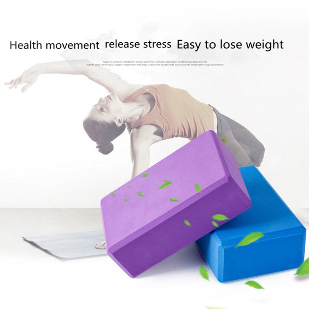 Eva yoga blok baksteen oefening fitness hulpmiddel oefening workout strekhulpmiddel lichaamsvorming gezondheid trainingsapparatuur