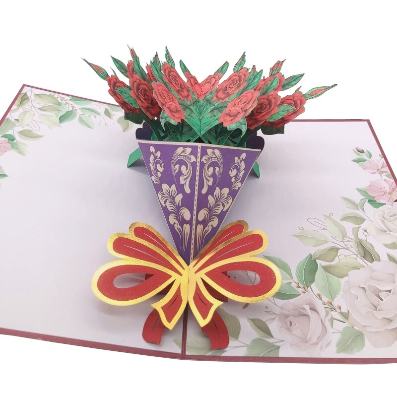 Muttertagskarte, 3D Pop-Up Karte Beste Mama Der Welt Geburtstagskarte