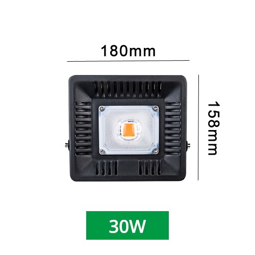 LED COB Full Spectrum LED Grow Light Plant Light 150W 100W 50W 30W COB Growth Flood Light for Plant Flower Vegetable Phyto Lamp: 30W / AC 220V
