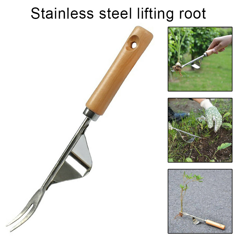Tuin Hand Wieder Tuinieren Tool Met Houten Handvat Voor Tuin Gazon Landbouwgrond Kan Csv