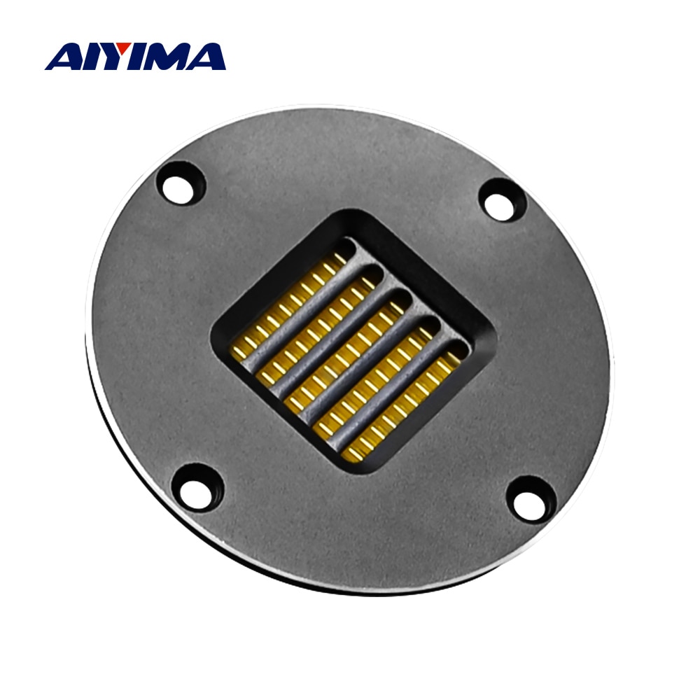AIYIMA-altavoz Tweeter de cinta de 2 pulgadas, Unidad de movimiento de aire, 4 Ohm, 30W, Hifi, correa de neodimio, tipo altavoz para cine en casa en coche