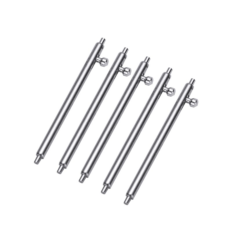 10 st klockstift med 1.5mm diametrar parverktyg och kit snabbkoppling klockarmband fjäderstänger stift 16mm 18mm 20mm 22mm 24mm