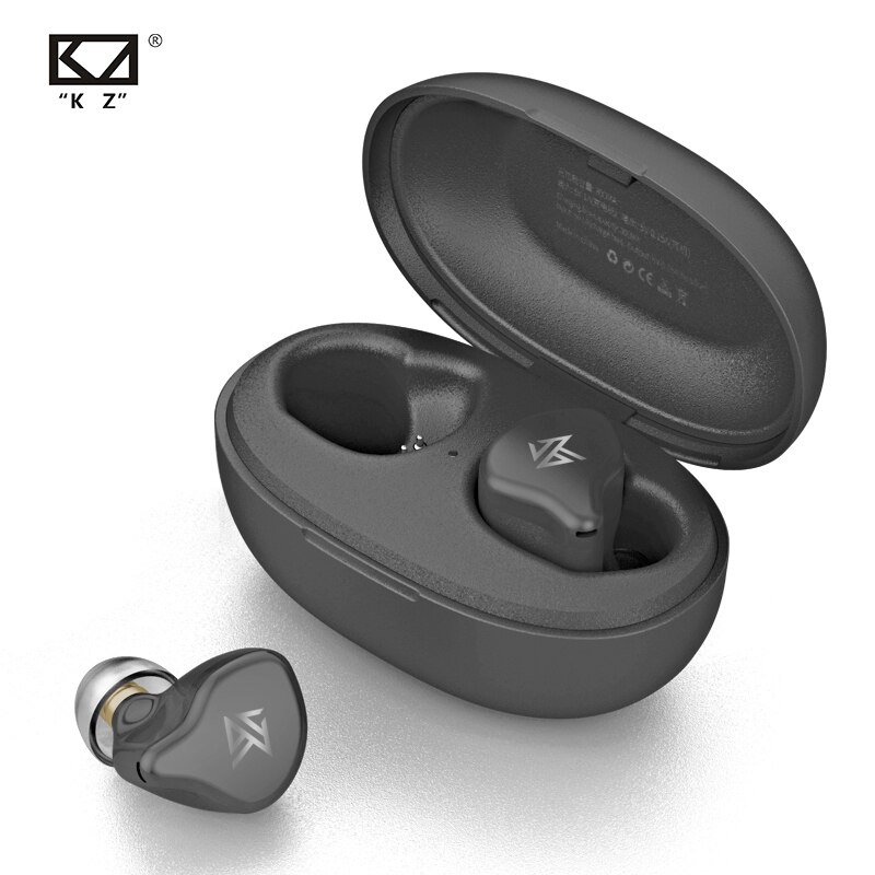 Kz S1 \ Kz S1D Tws Draadloze Bluetooth 5.0 Koptelefoon Dynamische/1BA + 1DD Hybrid Oordopjes Touch Control Noise cancelling Sport Headset