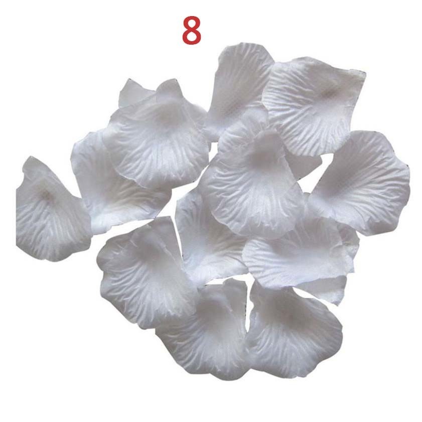 Wedding Rose Petals 100pcs/lot Decorations Flowers Polyester Wedding Rose Artificia: Z8