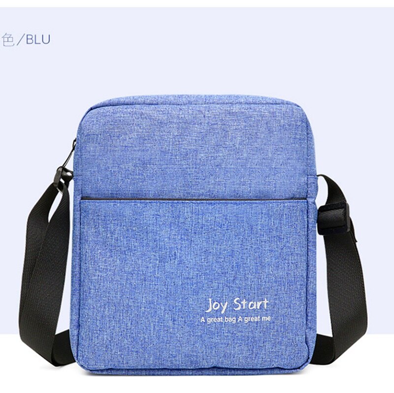 Lokale Voorraad Vrouwen Mannen Waterdichte Crossbody Schouder Messenger Handtas Anti-diefstal Tas: Blauw