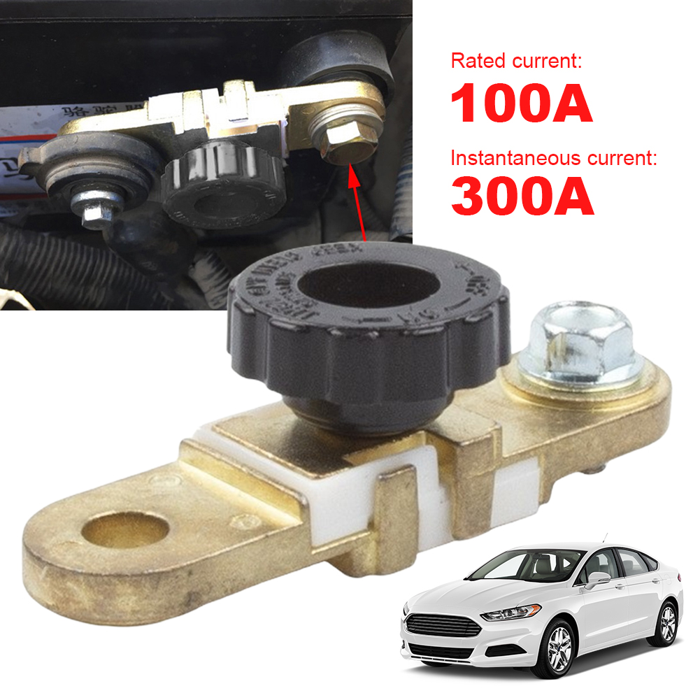 Car Side Post Battery Disconnect Switch Rotary Disconnect Isolator 100A Quick Cut-off Disconnect Isolator Switch Car Truck Parts