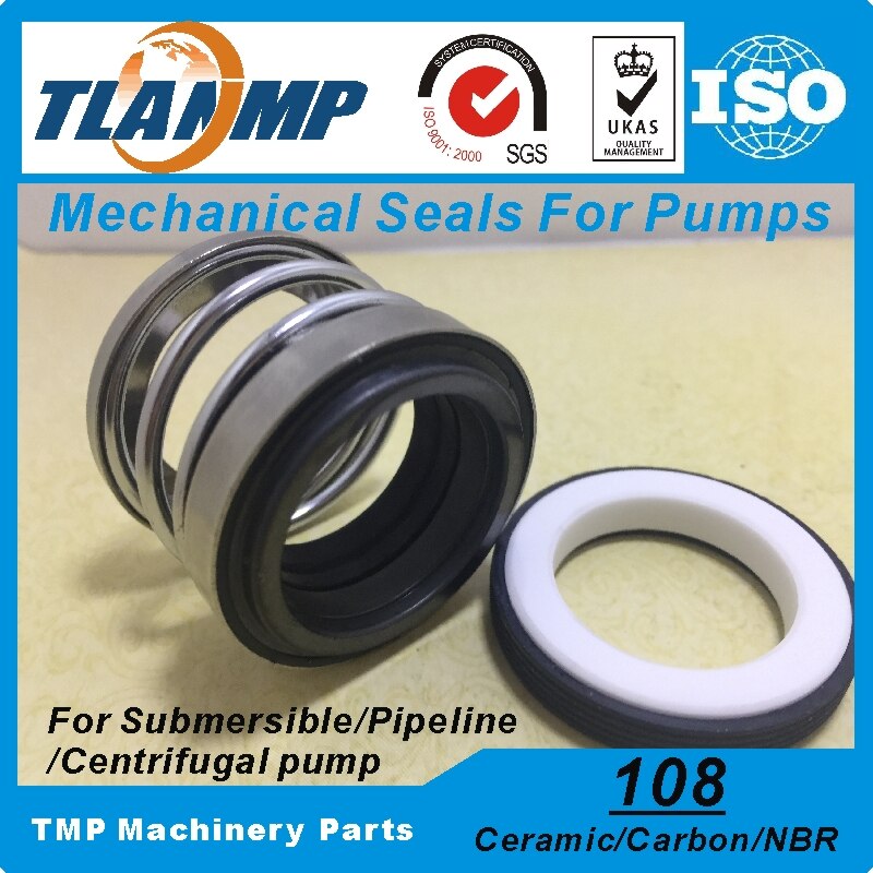 108-8 TLANMP Mechanische Dichtungen (Material: Kohlenstoff/Keramik/NBR) welle Größe 8mm Einzelnen Frühling Pumpe Dichtung, sitz outersize 18mm.