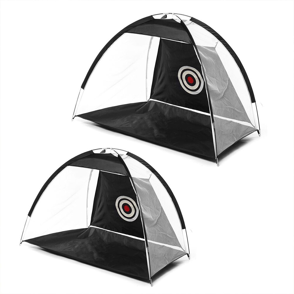 1M 2M Golf Cage pratique Net formation intérieure en plein air Sport Golf exercice équipement jardin formateur Portable Golf formation tente