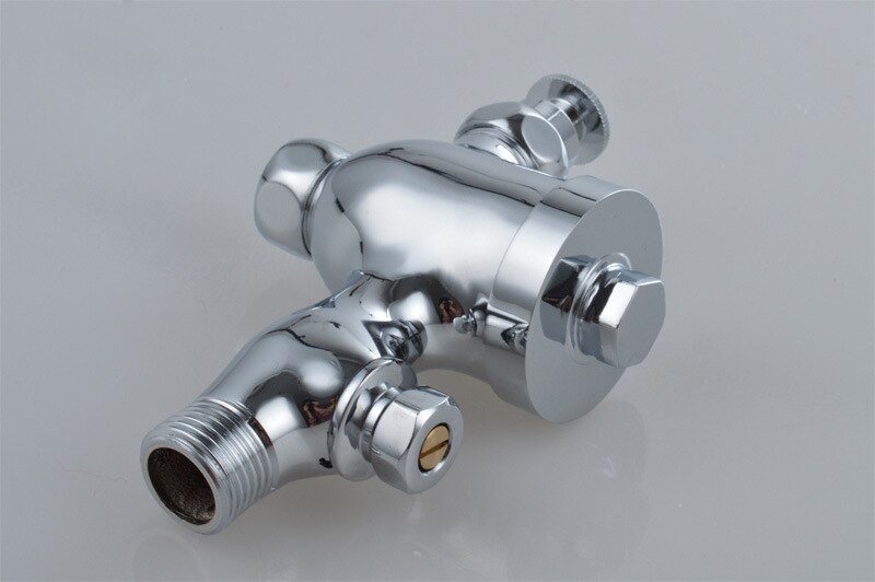 Luxury brass urine valve with wall mounted delay urine flushing valve,handle control brass urine flusher valve