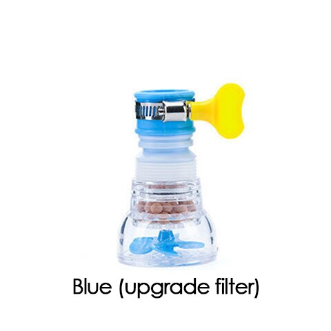 Düse für Wasserhahn Spitze Wasser Erweiterung Dusche Dusche Rührgerät Adapter Armaturen Hochdruck Unterlegscheibe Hause Zubehör Küche Iteam: Blau