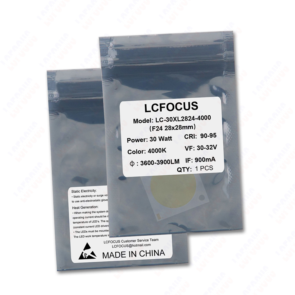 Cri  ra 80 kolbe ledet-brikke 20w 30w 40w 50w 60w 70w 80w 100w varm naturlig hvit 3000k 4000k 6000k 2828 diy-pære skinnelampe downlight