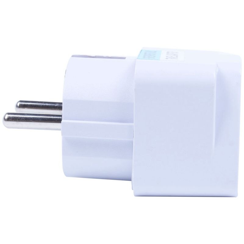 Wit Travel Plug Travel Adapter Us/Uk Naar Eu Plug 10A 250V