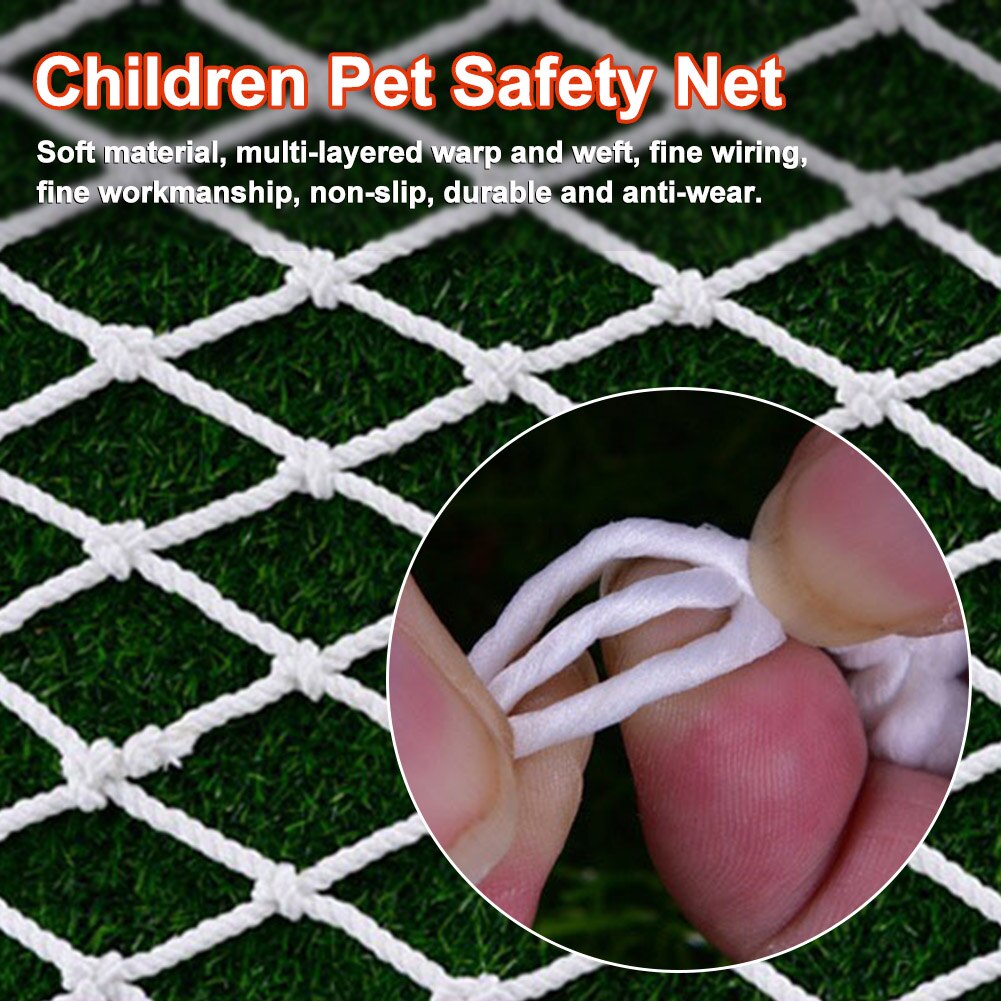Balcony Pet Home Railing Stairs Children Safety Net Playground Outdoor Construction Plant Garden Fence Driveway Protective