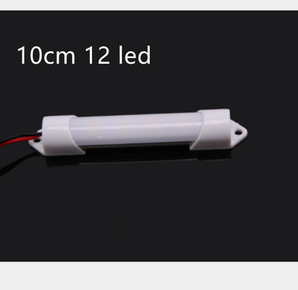 12V/24V LED Light Strip 6cm 10cm 14cm 18cm Hard Rigid Tube Bar Lamp IP65 Waterproof 5730-led bead Lights Strips For DIY: Warm White / Red / 1 pcs