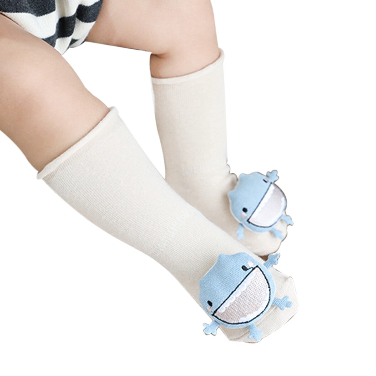 Baby Sokken Mode Cartoon Dier Katoenen Kousen Zachte Anti-Slip Medium Buis Warme Sokken Voor Kinderen 0-3 jaar