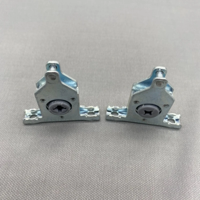 2Pcs Nylon Steel Drawer Clip Front Panel Fixing Bracket Connector Replacement Kitchen Furniture Cabinet
