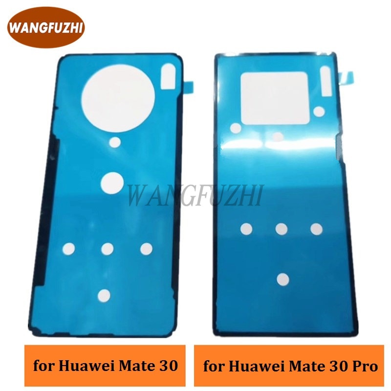 WANGFUZHI Back Glass Adhesive Sticker for Huawei Mate 30 30 Pro ; Back Cover Sticker Replacement Part