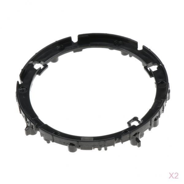 2 x objectif de caméra baïonnette montage anneau réparation assemblée pour Sony SELP 16-50 e-black, en plastique