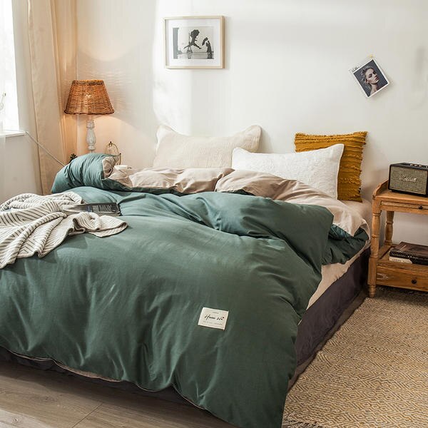 1 Stuks 100% Katoen Bed Set Dekbedovertrek/Dekbedovertrek/Trooster Cover Maat 120*200/180*220/200*230/220*240Cm