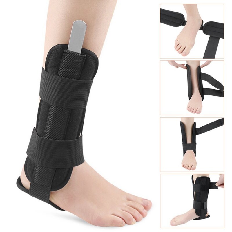 1Pc Outdoor Sport Ademend Enkelbrace Protector Verstelbare Enkel Ondersteuning Pad Bescherming Elastic Brace Guard Ondersteuning Guard: M