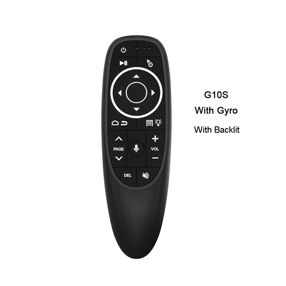 kebidu G20S Voice Control 2.4G Wireless G20 Fly Air Mouse Keyboard Motion Sensing G10S Mini Remote Control For Android TV Box PC: G10S Pro
