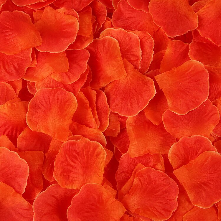 MOLANS 500pcs 5*5cm Silk Imitation Rose Petals for Wedding Decoration Muti-color Fabric Flower for Proposal Arrangement Ornament: 31