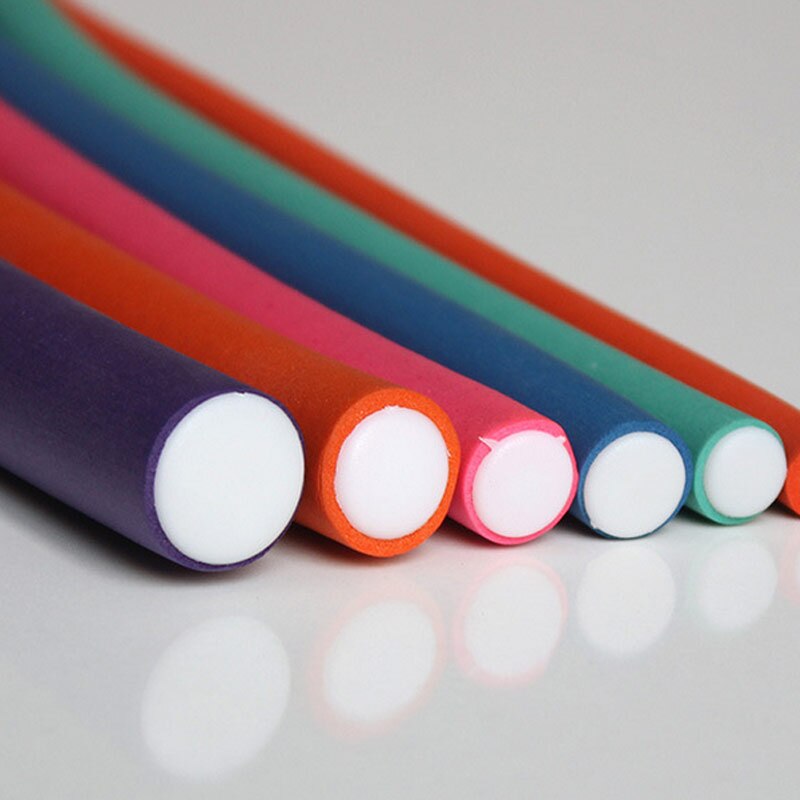 10 Pcs/Set Hair Curler Magic Air Hair Roller Curling Sticks Soft Foam Twist Flexi Rods Hair DIY Styling Tool @ME88