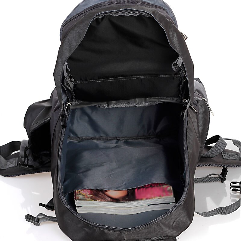 50L Outdoor Hiking Backpack Waterproof Nylon Travel Mountain Trekking Camping Climbing Sport Bag WHShopping