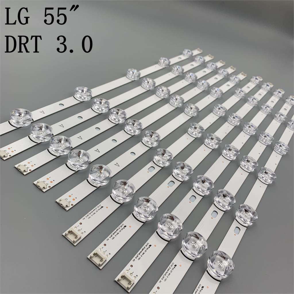 Nueva tira de LED para iluminación trasera para LG DRT 3,0 55 55LB561U 55LB572V 55LB5800 55LB580B 55LB580U 55LB580V 55LB5820 55LB582B LC550DUE-FGA3