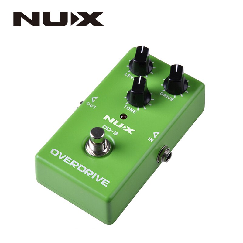 Pedal NUX Effect CH3 DS3 AS4 HG6 OD3, simulador Overdrive clásico, coro, alta ganancia, pedales con efecto de guitarra eléctrica, partes de guitarra