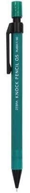 Zebra RUBBER-100 KNOCK PENCIL MP-100 Mechanical Pencil 0.5 mm Japan: Green