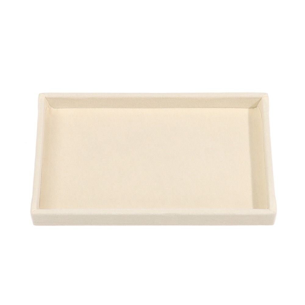 Organizer Doos Stapelbare Fluwelen Sieraden Opbergdoos Fluwelen Ketting Display Lade Ring Armband Ketting Case: Paars