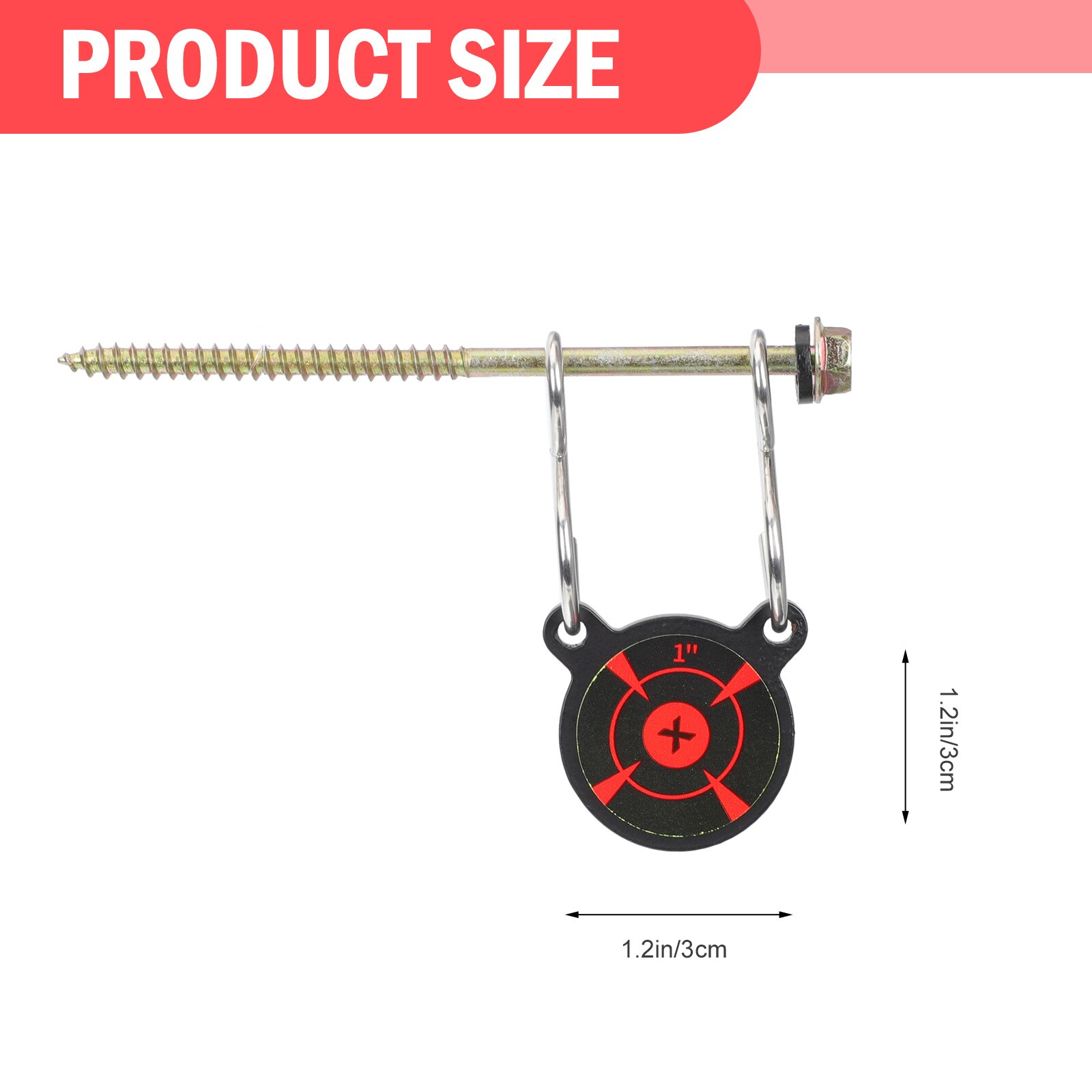 1pc Tree Mounted Target Outdoor Training Target Sturdy Shooting Game Target