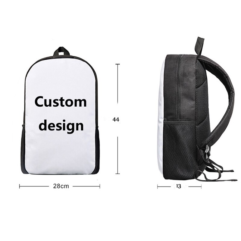 FORUDESIGNS Demin gato mochila para niñas adolescentes niños perros impresión lindo niños mochila mochilas para casuales de las mujeres de mochila