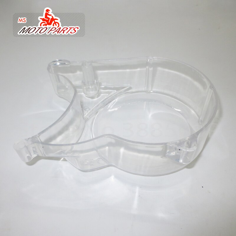 Transparent plasitc Engine Cover For Lifan YX Kick Start Horizontal Engine Zongshen Yingxiang Engine Parts dirt pit bike