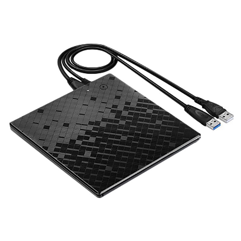 USB3.0 External CD DVD Burner, Portable Computer External Universal Mobile Drive, for Laptop / Desktop