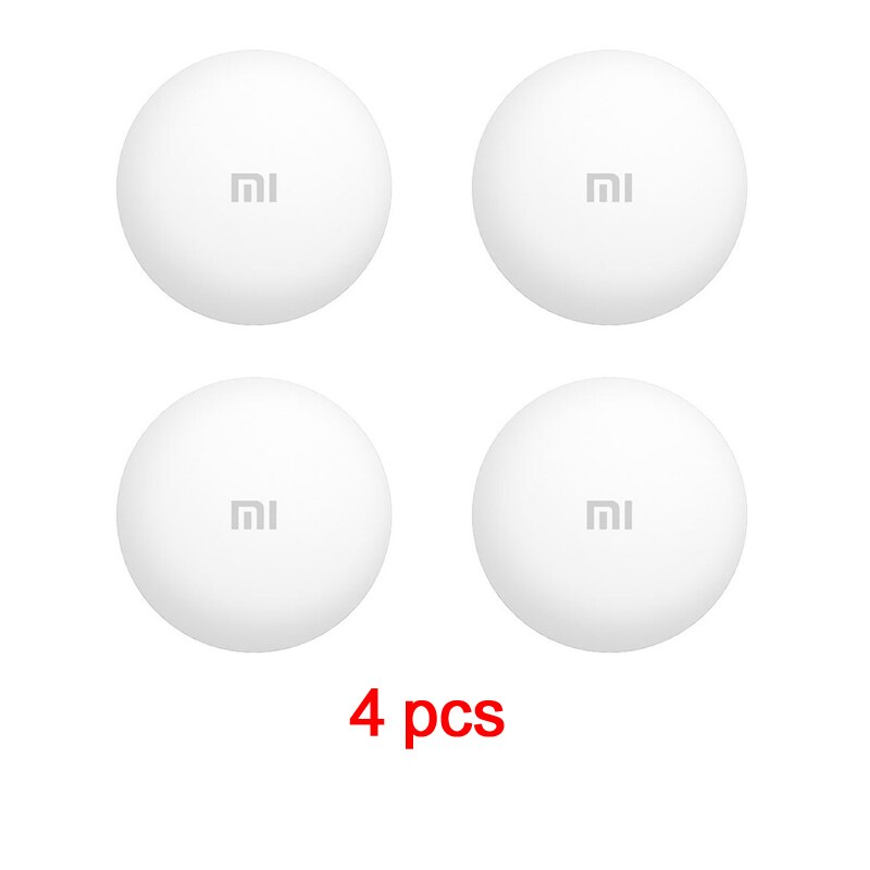 Xiaomi mijia draadloze overstromingssensor voor onderdompeling in water, waterdichte mijia app-afstandsbediening, afstandsbediening voor slimme woningbeveiliging: 4 stuks